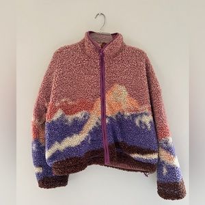 Mountain Range Colorful Jacket